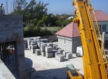 A home that is under construction